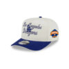Los Angeles Dodgers Chainstitch A-Frame Snapback in White 1 Los Angeles Dodgers Chainstitch A-Frame Snapback in White