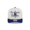 Los Angeles Dodgers Chainstitch A-Frame Snapback in White 4 Los Angeles Dodgers Chainstitch A-Frame Snapback in White