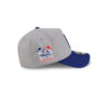 Los Angeles Dodgers Champions Flag Side Patch A-Frame Snapback in Gray