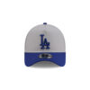 Los Angeles Dodgers Champions Flag Side Patch A-Frame Snapback in Gray
