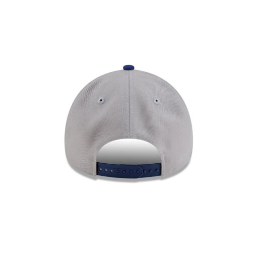 Los Angeles Dodgers Champions Flag Side Patch A-Frame Snapback in Gray