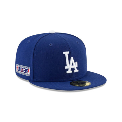 Los Angeles Dodgers Champions Players Fitted Cap in Royal