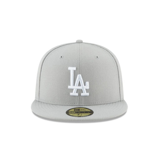 Los Angeles Dodgers Champions Samurai Fitted Cap in Gray Los Angeles Dodgers Champions Samurai Fitted Cap in Gray
