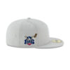 Los Angeles Dodgers Champions Samurai Fitted Cap in Gray 4 Los Angeles Dodgers Champions Samurai Fitted Cap in Gray