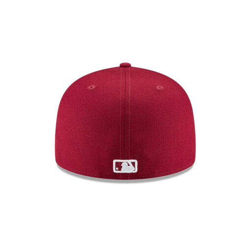 Los Angeles Dodgers Champions Samurai Fitted Cap in Red