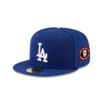 Los Angeles Dodgers Champions Samurai Fitted Cap in Royal
