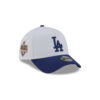 Los Angeles Dodgers Champions Trophy Side Patch A-Frame Snapback in White