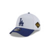 Los Angeles Dodgers Champions Trophy Side Patch A-Frame Snapback in White