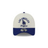 Los Angeles Dodgers Chrome White Arched Embroidered A-Frame Snapback Hat