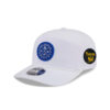Los Angeles Dodgers Circle Logo Split-Panel Stretch-Snap in White