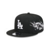 Los Angeles Dodgers City Art Snapback in Black