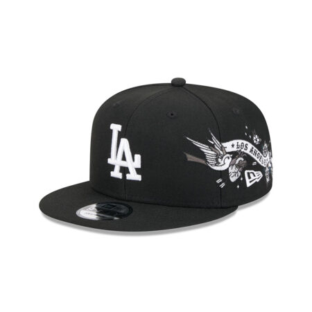 Los Angeles Dodgers City Art Snapback in Black