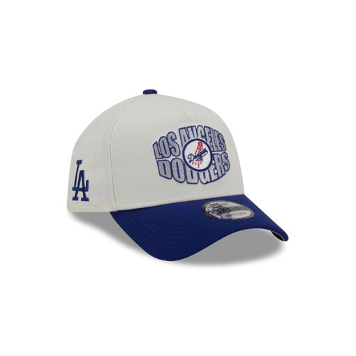 Los Angeles Dodgers Classic Tones A-Frame Snapback in White