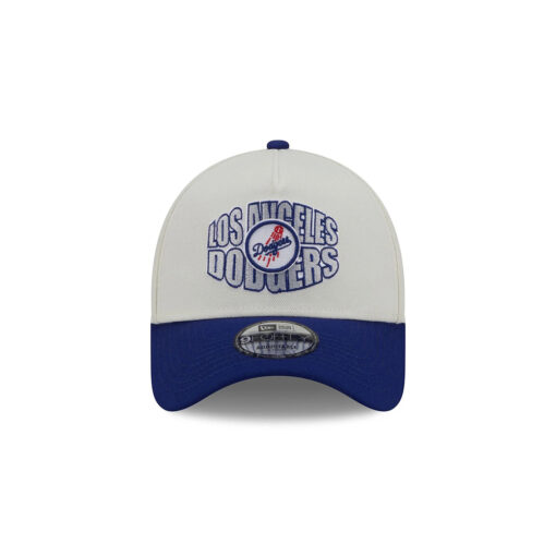 Los Angeles Dodgers Classic Tones A-Frame Snapback in White
