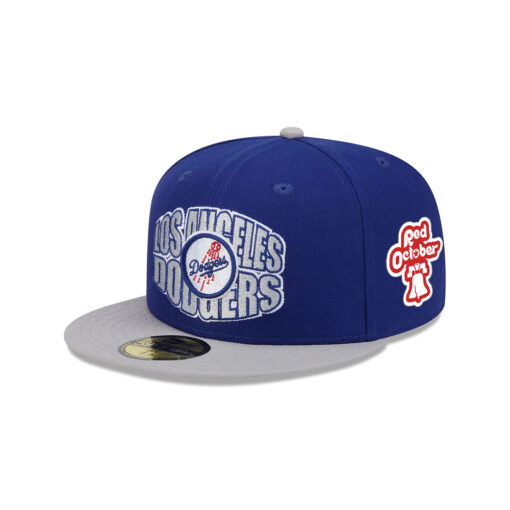 Los Angeles Dodgers Classic Tones Fitted Cap in Blue