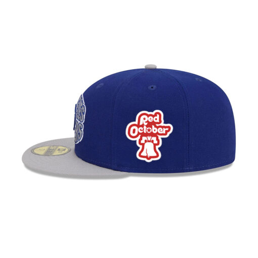 Los Angeles Dodgers Classic Tones Fitted Cap in Blue