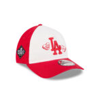 Los Angeles Dodgers Conversation Hearts Red Stitched A-Frame Adjustable Cap
