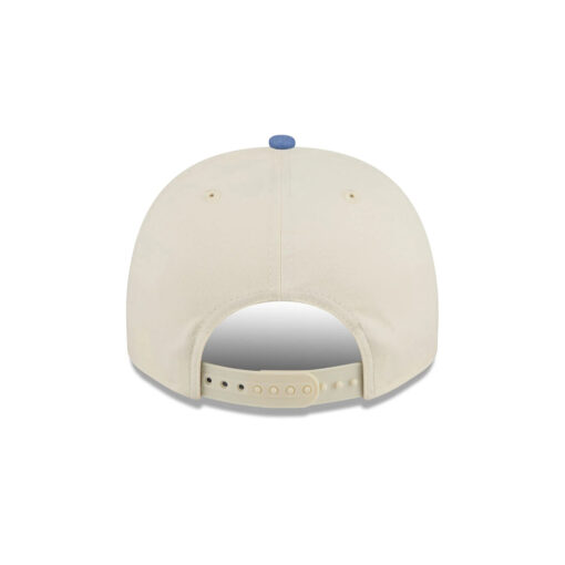 Los Angeles Dodgers Cotton Brush Pre-Curved A-Frame Snapback in Cream