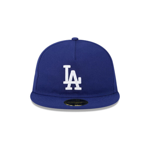 Los Angeles Dodgers Easy Retro Crown A-Frame Fitted Cap in Royal