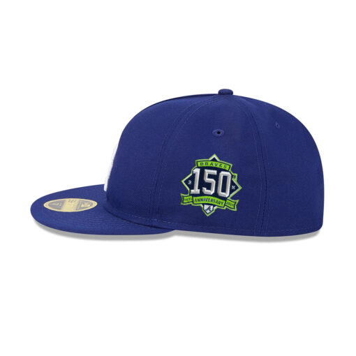 Los Angeles Dodgers Easy Retro Crown A-Frame Fitted Cap in Royal