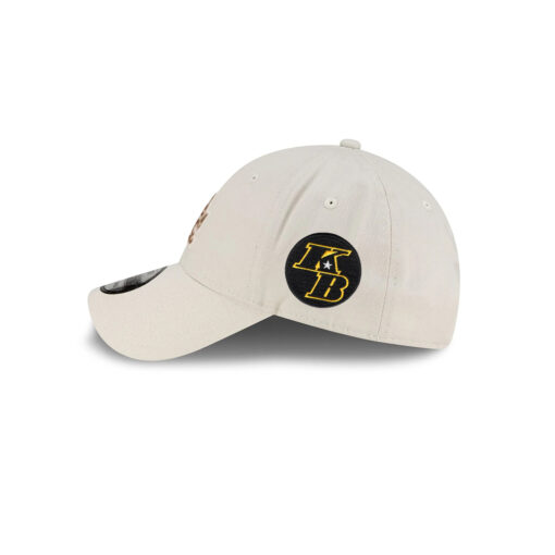 Los Angeles Dodgers Faux Pony Adjustable Cap in Cream Los Angeles Dodgers Faux Pony Adjustable Cap in Cream