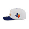Los Angeles Dodgers Gold Scripted White Embroidered Adjustable Cap