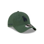 Los Angeles Dodgers Green Washed Script Forest Green Embroidered Adjustable Hat