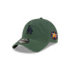 Los Angeles Dodgers Green Washed Script Forest Green Embroidered Adjustable Hat