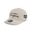 Los Angeles Dodgers Ivory Retro Crown Adjustable Cap in Cream 1 Los Angeles Dodgers Ivory Retro Crown Adjustable Cap in Cream