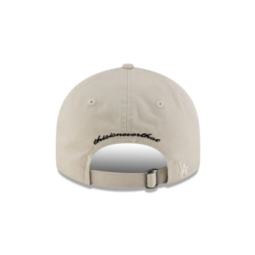 Los Angeles Dodgers Ivory Retro Crown Adjustable Cap in Cream Los Angeles Dodgers Ivory Retro Crown Adjustable Cap in Cream
