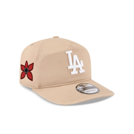 Los Angeles Dodgers Light Beige Snapback in Cream