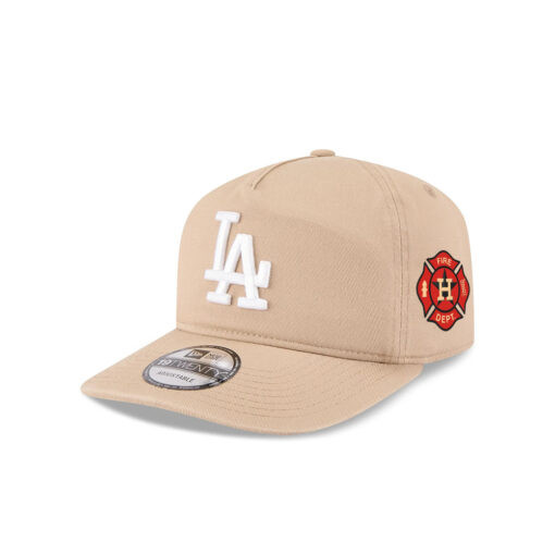 Los Angeles Dodgers Light Beige Snapback in Cream