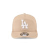 Los Angeles Dodgers Light Beige Snapback in Cream