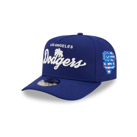 Los Angeles Dodgers Local Play A-Frame Snapback in Royal