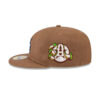Los Angeles Dodgers Logo Scribble Fitted Cap in Brown