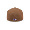Los Angeles Dodgers Logo Scribble Fitted Cap in Brown