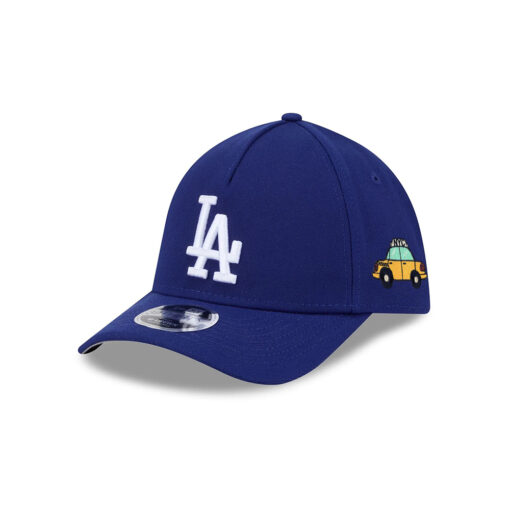 Los Angeles Dodgers M-Crown Royal Embroidered A-Frame Stretch Fit Cap