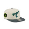 Los Angeles Dodgers Metallic Logo Cream Embroidered Adjustable Cap