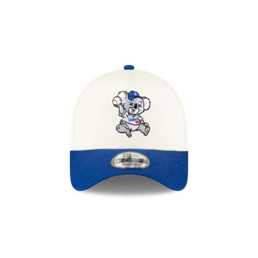 Los Angeles Dodgers Mini Mascot A-Frame Snapback in White