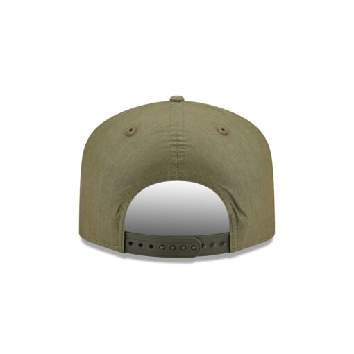 Los Angeles Dodgers Nylon Adjustable Cap in Olive Green