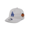 Los Angeles Dodgers Nylon Retro Crown A-Frame Snapback in Gray