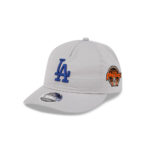 Los Angeles Dodgers Nylon Retro Crown A-Frame Snapback in Gray