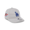 Los Angeles Dodgers Nylon Retro Crown A-Frame Snapback in Gray