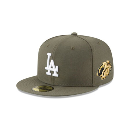 Los Angeles Dodgers Olive Fitted Cap