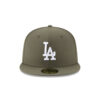 Los Angeles Dodgers Olive Fitted Cap