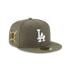 Los Angeles Dodgers Olive Fitted Cap