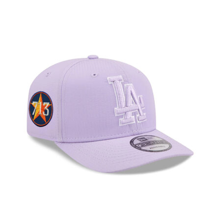 Los Angeles Dodgers Pastel Crepe Stretch-Snap in Lavender