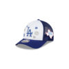Los Angeles Dodgers Play White Kids M-Crown Embroidered A-Frame Trucker Hat
