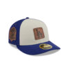 Los Angeles Dodgers Quilted Low Profile Fitted Cap in Royal