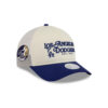 Los Angeles Dodgers Retro Chrome White Women’s M-Crown Stitched A-Frame Trucker Cap
